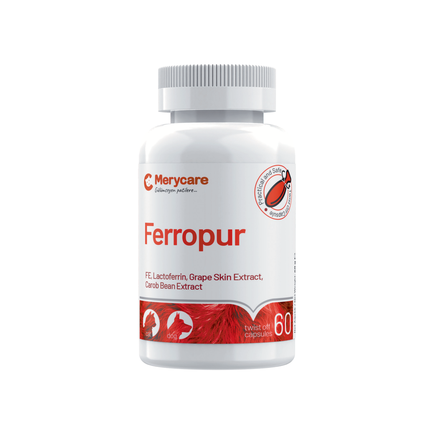 merycare ferropur 60 twist-off kapsül