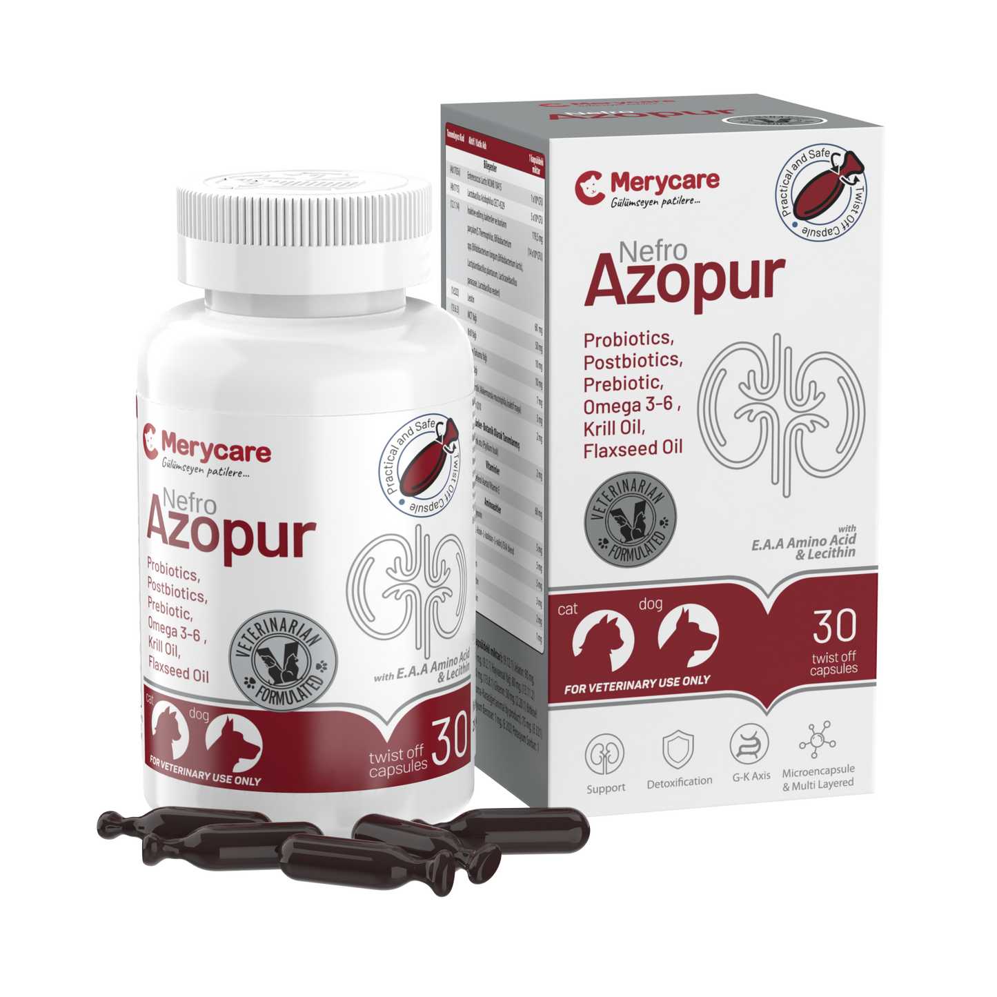 merycare aminopur 60 twist-off capsules